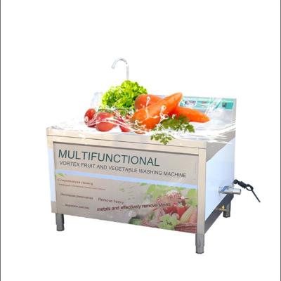 China Máquina de limpieza de frutas y hortalizas de 6kw Vortex para planta de procesamiento de verduras en venta