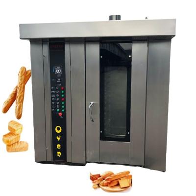 China Food Machinery 12 Trays Rotary Oven for Bakery Stainless Steel Baking Equipment for sale