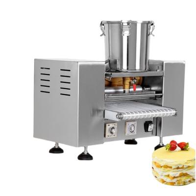 China High Productivity Durian Thousand Layer Cake Crust Machine 2.2kw for Flour Raw Material for sale