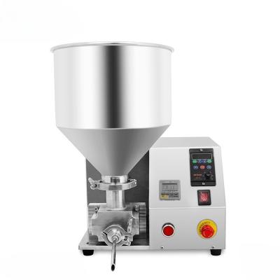 China 270mm Diameter Container Bread Cream Injecting Machine for Puff Core Filling Snack for sale