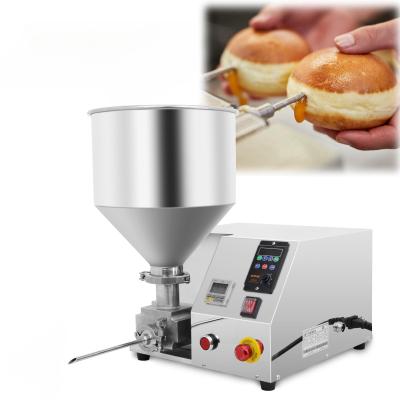 China Item Filling Stuffed Bread Machine 12L Cream Injector Butter Puff Cake Filling Machine for sale