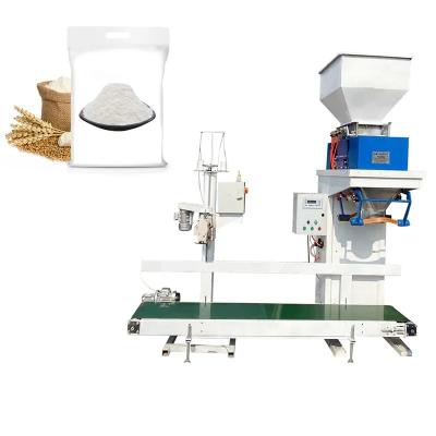 China 25kg Powder Sealing Bagging Granular Packing Machine for Maize Animal Food Poultry Feed for sale