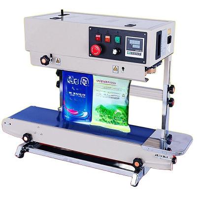 China Thermal Heating Sealing Type Wet and Dry Automatic Plastic Bags Heat Sealer for Beverage for sale