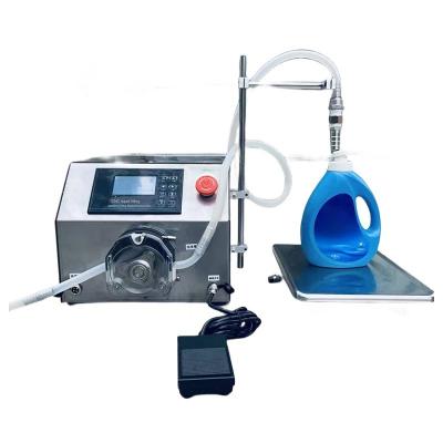 Cina Controllo microcontrollore 0.02CBM Liquid Doypack Filling Machine con 4 ugelli di riempimento in vendita