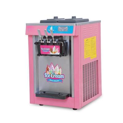 China Commercial Soft Serve Icecream Machine for 3 Flavor 2 1 Mixed Softy Ice Cream Maker for sale