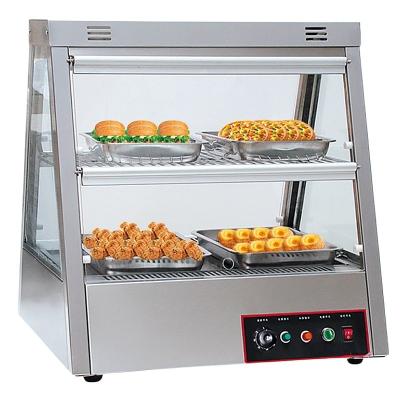 China Commercial Food Warmer Cabinet Evenly Heated 30-80 Degrees Intelligent Temperature Control for sale