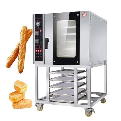 China High Productivity 10 Trays Electric Bakery Oven Rotary Rack Oven Baking Machine Nice for sale