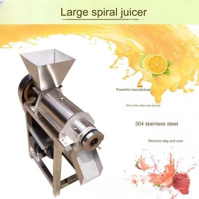 China Industrial Cold Screw Press Juicer Extractor Machine 135kg 3kw for Tomato Mango Pulp for sale