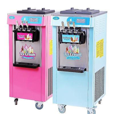 China Máquina de helados de servicio comercial de 220V de 1.95KW 230 piezas/h 3 sabores totalmente automática en venta