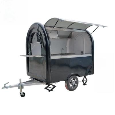 China Mobile Vehicle Food Cart for Outdoor Fast Food in Shipping Container Bakery Design for sale