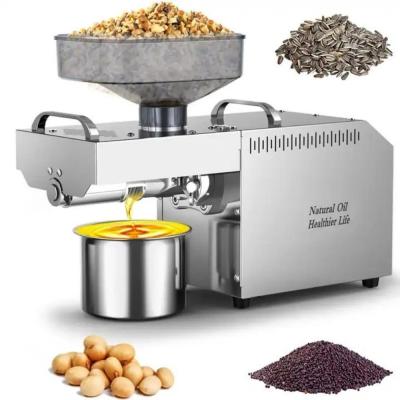 China 10 KG Capacity Peanut Oil Press Machine with Customizable Voltage and 13KG Gross Weight for sale