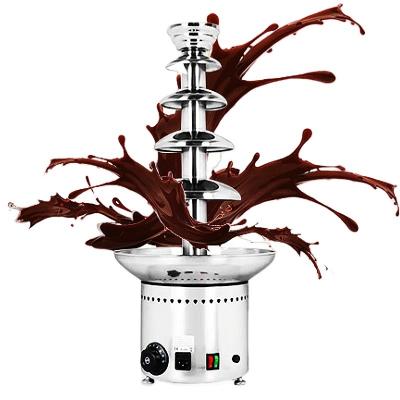 China Smart Temperature Control Chocolate Fountain Machine for Dessert Making 30-150 Degrees for sale