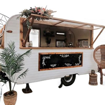 China Grote capaciteit foodtruck trailer op maat voor outdoor fastfood verkoop Te koop