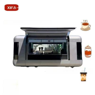 China Campeggi all'aperto Mobiele Keuken Bubble Tea Hot Dog IJs Cream Food Cart in vendita Te koop