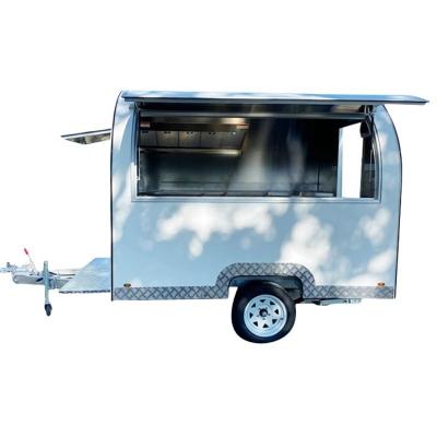 China High Capacity 1000 KG Custom Made Food Truck Trailer voor multifunctionele snacks Te koop