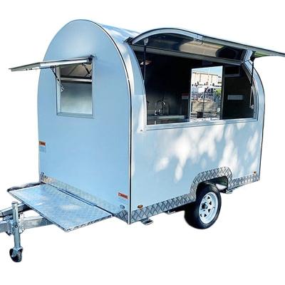 China Full Kitchen Food Truck Trailer High Capacity for Integrated Design Food Service Kiosk for sale