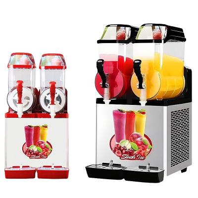 China 12L/2*12L/3*12L Capacity Commercial Slush Machine with Intelligent Temperature Control for sale