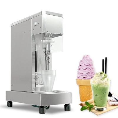 China Máquina para hacer bocadillos de 0.75kw Power Ice Cream Mixer Blender Shaker con Swirl Drill en venta