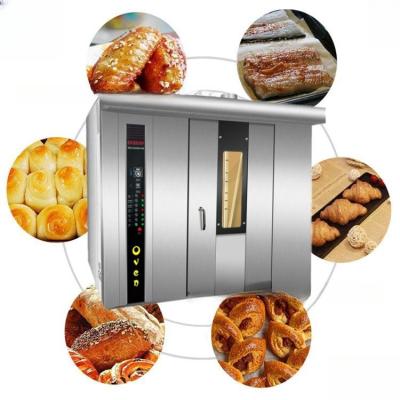 China Food Machinery Industrial Electric 64/72 Trays Convection Bakery Oven for Bread and Cake for sale