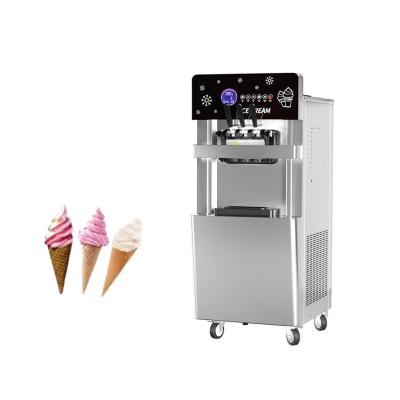 China 40L/H Intelligent Control Soft Serve ijsmachine voor dessert cake shop Te koop