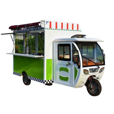 China Auto de comedor eléctrico de comida rápida al aire libre con espacio espacioso y ventanas de vidrio templado en venta