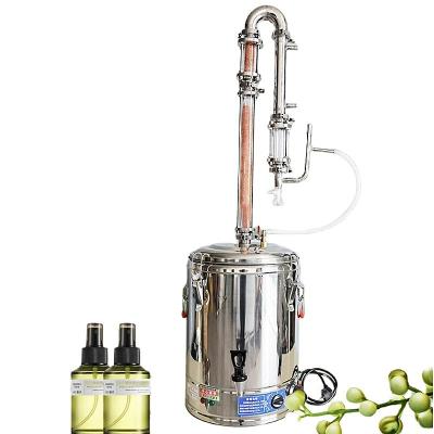 China Rosemary olie extractor essentiële olie distillatie apparatuur reflux nog voor commerciële Te koop