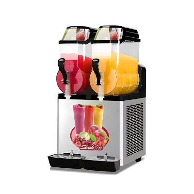 China Slush Machine with Large Capacity Water Box and Dirt-resistant Stainless Steel Panel for sale