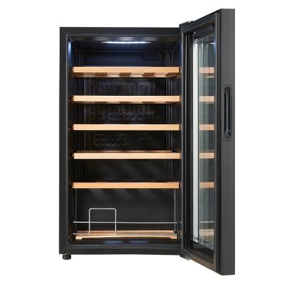 China Simple Operation Cigar Display Cabinet with Intelligent Temperature Control at 220V for sale