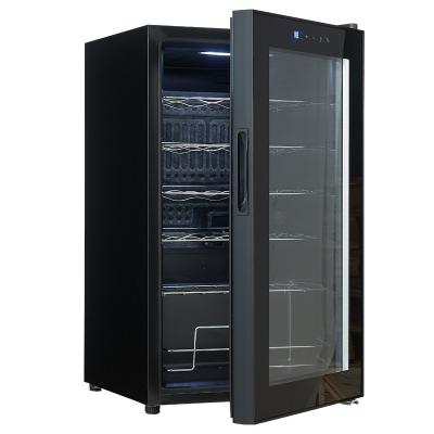 China Farms Multi-function Wine Cooler with Quick Cooling and Natural Beech Wood Shelves for sale