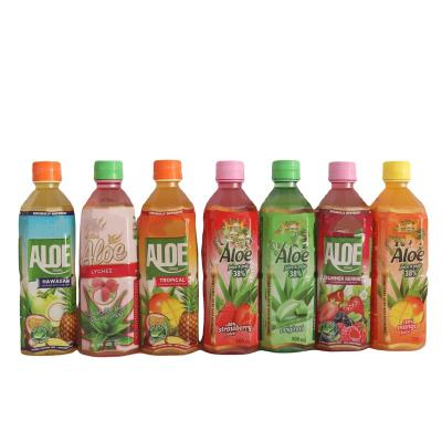 China Natural Aloe Vera Health Drink Grape Flavor, Strawberry Flavor with Sugar Free Aloe Pulp for sale