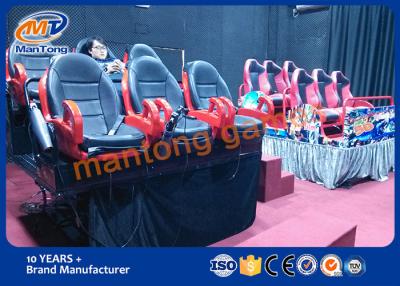 China Dynamic 7d Movie Theater , Interactive 7D Cinema Equipment Large Screen for sale