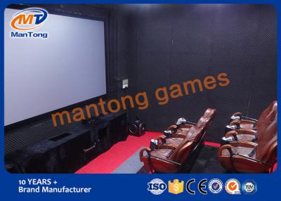 China Luxusder kino-virtuellen Realität faser-Seats 7D Produkt-Schirm 120inch/150inch zu verkaufen