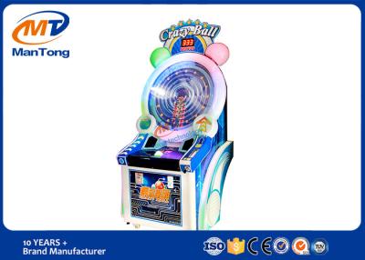 China Crazy Ball Coin Operated Lottery Redemption Arcade Game Machines Three Mix Color for sale