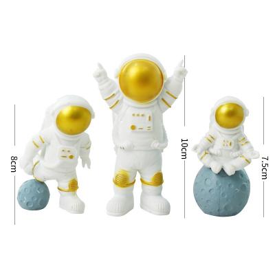 China Creative new modern children's birthday party dessert table spaceman planet astronaut cake decoration for sale