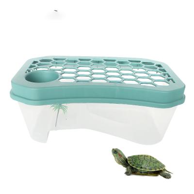 China Amazon Newest Hot Selling Anti Turtle Cat Scratching High Quality Plastic Open Tank Viable for sale