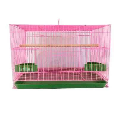 China Viable Hot-selling Convenient and Durable Iron Stainless Steel Pet Bird Parrot Cage for sale