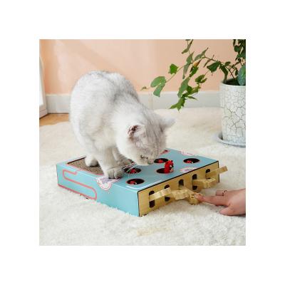 China New Viable Hot Sale High Quality Scratch Resistant And Wear Resistant Cat Toys Cat Scratching Carton Box for sale