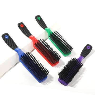 China New Arrival Factory Price Workmanship Waterproof Plastic Hair Comb Fine Bristle Hair Brush Set for sale