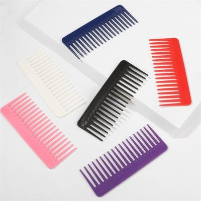 China Salon Wood Comb and Sweep Double Head Wide Tooth Comb Rat Tail Styling Massage Wooden Paddle Cushion Air Comb Wood Brush for sale