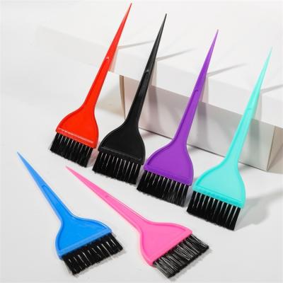 China New Arrival Waterproof Plastic Fine Workmanship Eco-friendly Hair Color Plastic Brush for sale