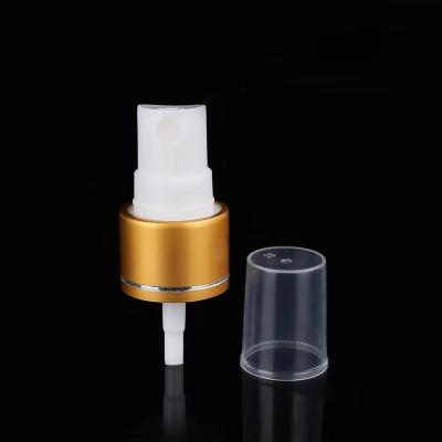 China Customized 18 / 410 Aluminum Fine Mist Sprayer For Beauty Cosmetic Packing In Bottles for sale