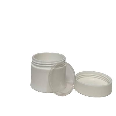 China Oval Plastic Cream Jar 50g With Inner Wall For Skincare Cosmetic for sale