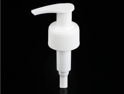 China Pomp van de badkamers de Plastic Lotion, Geribbelde Linker Rechtse Automaat 24/410 van de Lotionpomp Te koop