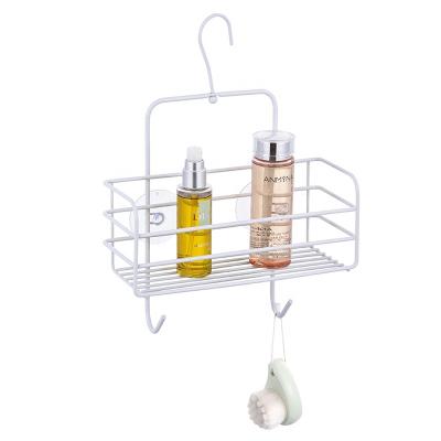 China Sustainable Modern Metal Bathroom Tiny Steel Wire Toilet Wire Hanging Shower Caddy for sale