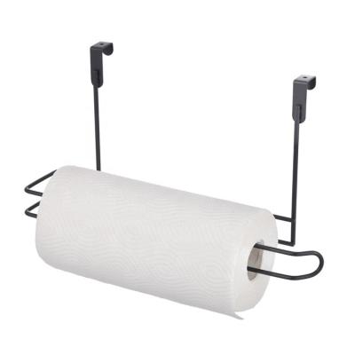 China Storage and Hold Organizer Toilet Paper Hanger Kitchen Paper Towel Holder Napkin Roll Holder Rack for Under Cabinet for sale