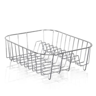 China Sustainable Large Storage Kitchen Dish Drainer Rack Dish Drying Rack for sale