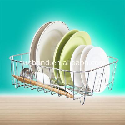 China Viable Competitive Price Dish Dish Drainer Sink Drying Rack Tray Rack Storage Dryer Organizer for sale