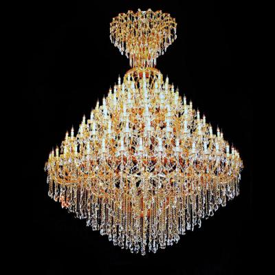 China MEEROSEE Large Traditional Royal Chandelier Crystal Pendant Ceiling Light for Hall MD87096 for sale