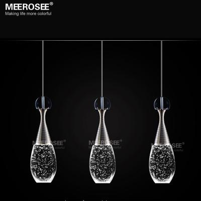 China Energy Saving Muti Pendants Glass Pendant Light , LED Chandelier Bulb MD81720 for sale