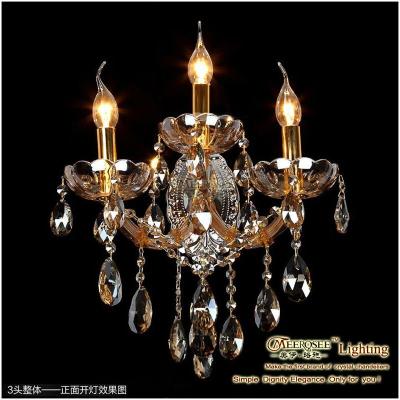 China Decorative Egyptian Chandelier Crystal Wall Light Candle Lamp, Chandelier Wall Mounted Decorative Lamp Wall Lamp for sale